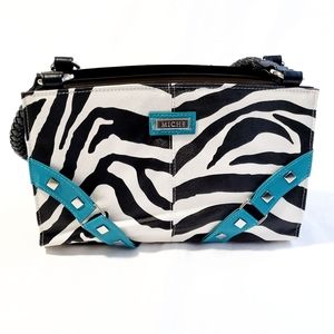 💙 Miche Zoe Classic Shell Zebra & Acqua Accents